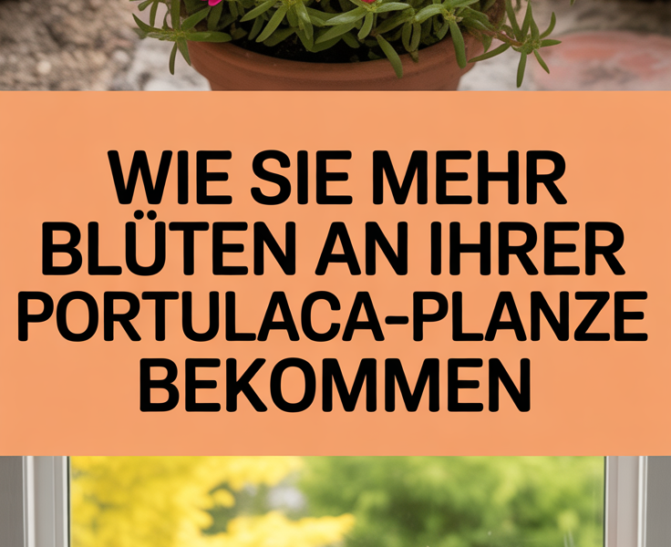 Wie Sie mehr Blüten an Ihrer Portulaca-Pflanze bekommen