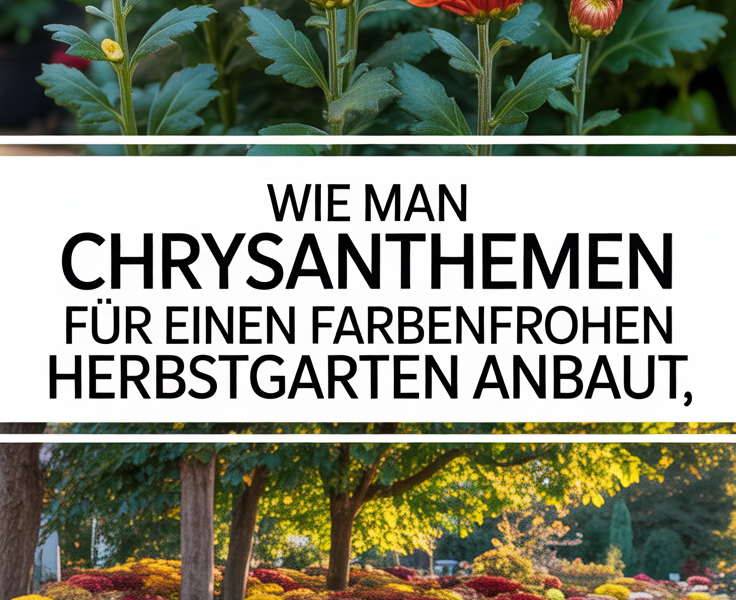 Wie man Chrysanthemen für einen farbenfrohen Herbstgarten anbaut