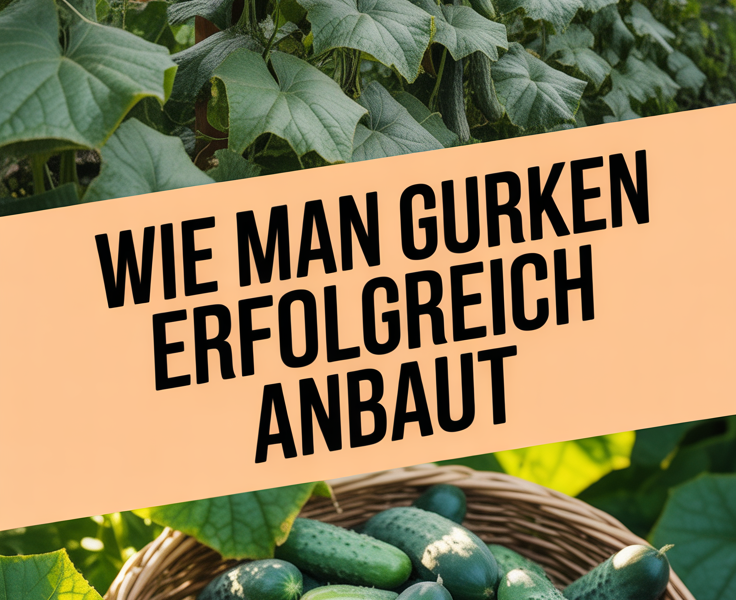 Wie man Gurken erfolgreich anbaut