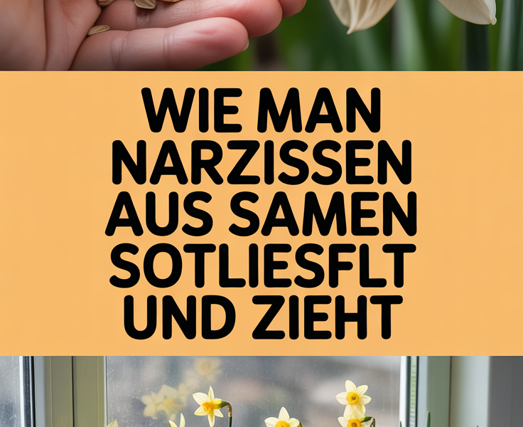 Wie man Narzissen aus Samen sammelt und zieht
