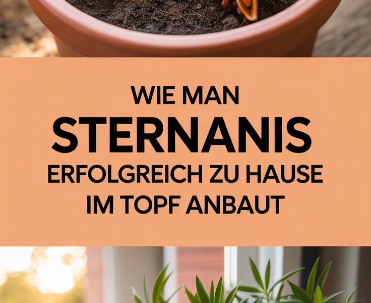 Wie man Sternanis erfolgreich zu Hause im Topf anbaut