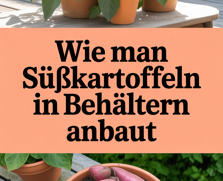 Wie man Süßkartoffeln in Behältern anbaut