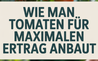 Wie man Tomaten für maximalen Ertrag anbaut