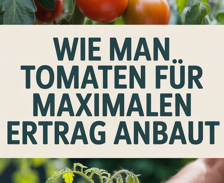 Wie man Tomaten für maximalen Ertrag anbaut