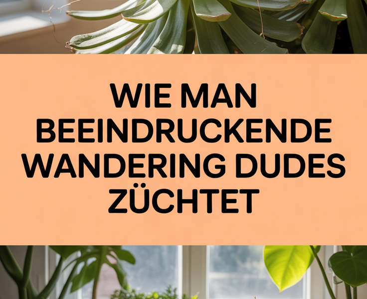 Wie man beeindruckende Wandering Dudes züchtet