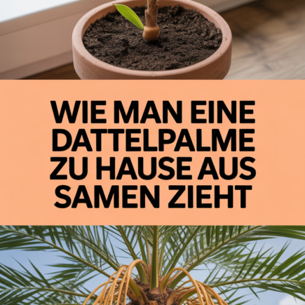 Wie man eine Dattelpalme zu Hause aus Samen zieht