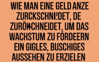 Wie man eine Geldpflanze zurückschneidet, um das Wachstum zu fördern und ein großes, buschiges Aussehen zu erzielen