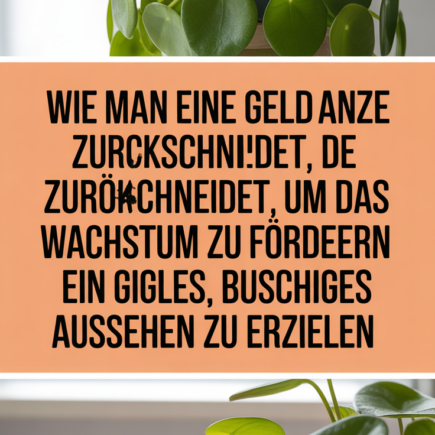Wie man eine Geldpflanze zurückschneidet, um das Wachstum zu fördern und ein großes, buschiges Aussehen zu erzielen