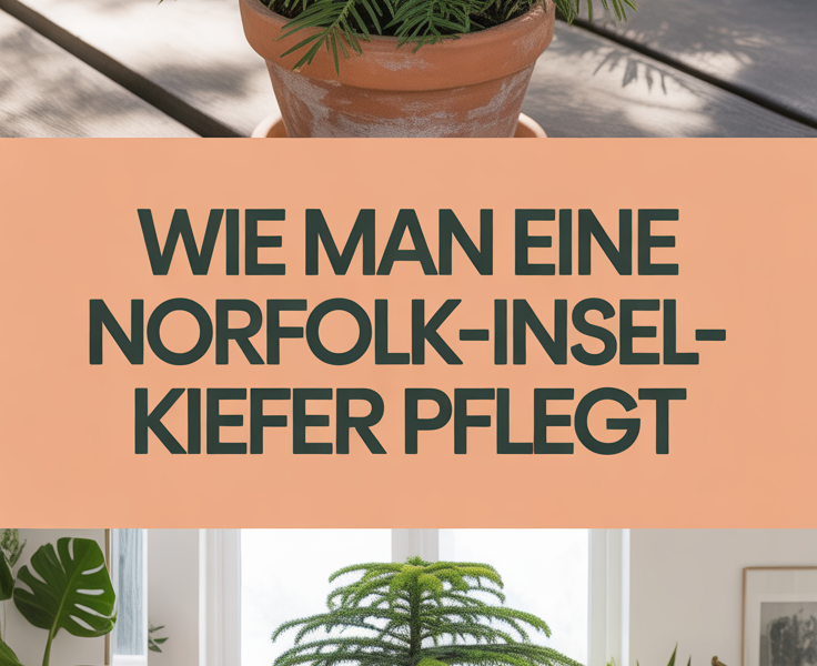 Wie man eine Norfolk-Insel-Kiefer pflegt