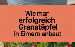 Wie man erfolgreich Granatäpfel in Eimern anbaut