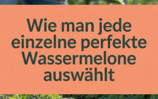 Wie man jede einzelne perfekte Wassermelone auswählt