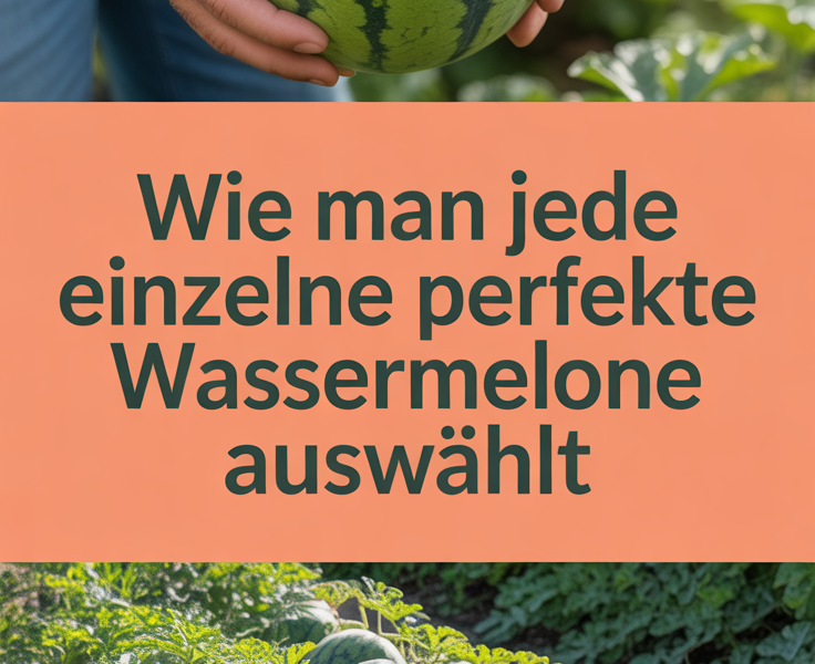 Wie man jede einzelne perfekte Wassermelone auswählt