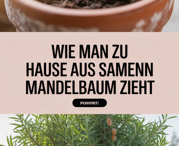Wie man zu Hause aus Samen einen Mandelbaum zieht