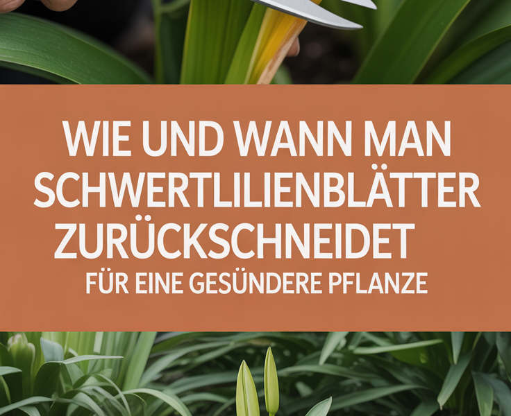 Wie und wann man Schwertlilienblätter zurückschneidet für eine gesündere Pflanze