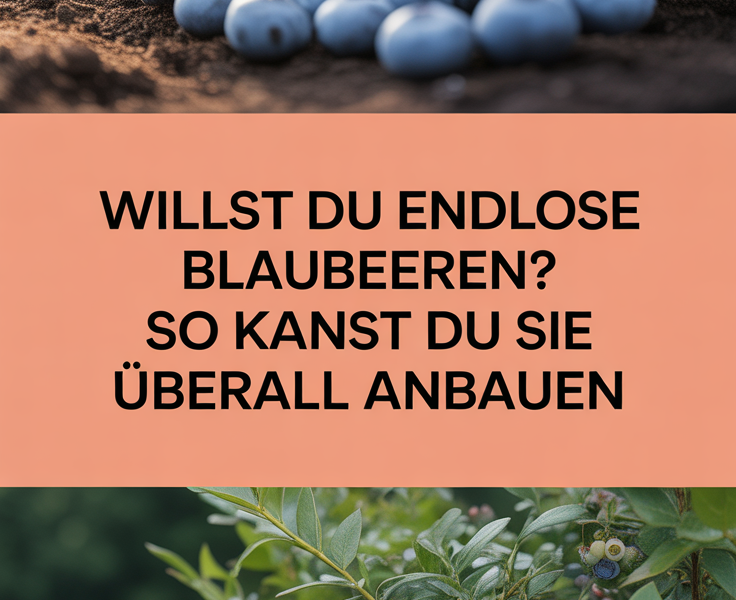 Willst du endlose Blaubeeren? So kannst du sie überall anbauen