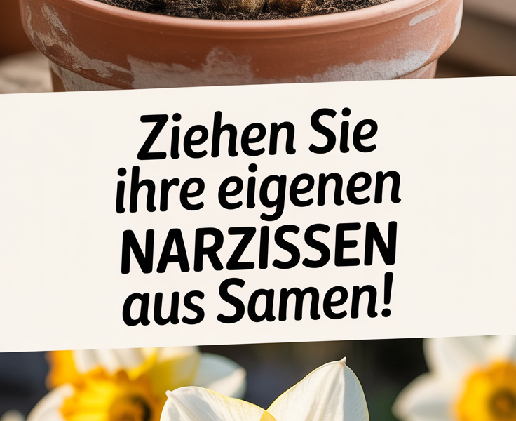 Ziehen Sie Ihre eigenen Narzissen aus Samen!
